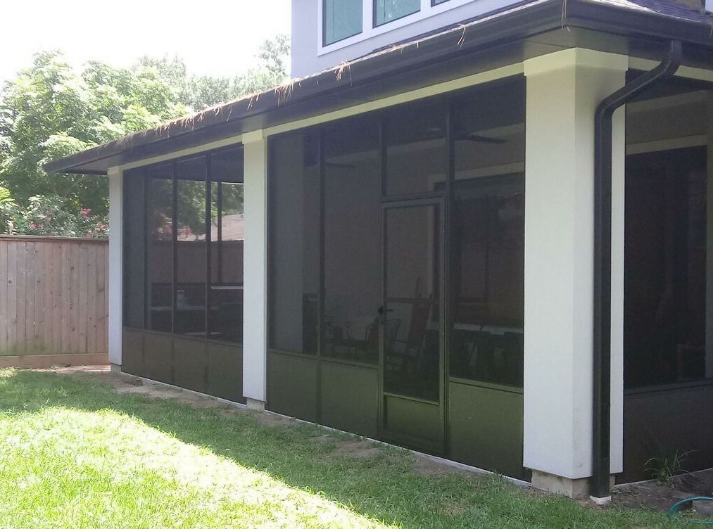 Enclosed patio and porch in Austin