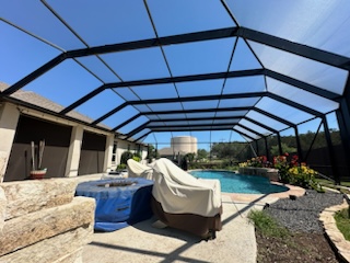 Screening In A Pool Enclosure in Austin TX